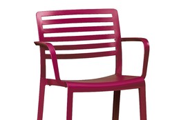 Crate & Barrel's Pink Chair